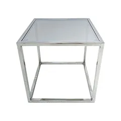Enzo Side Table - Silver F-CS106-SI