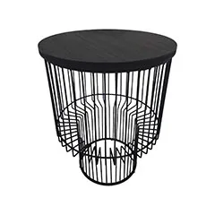 Ruba Side Table - Black F-CS178-BL