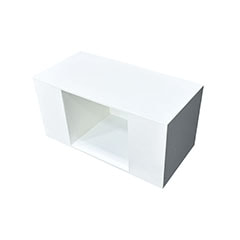Solon Coffee Table - White  F-CT139-WH