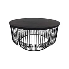 Ruba Coffee Table - Black F-CT178-BL