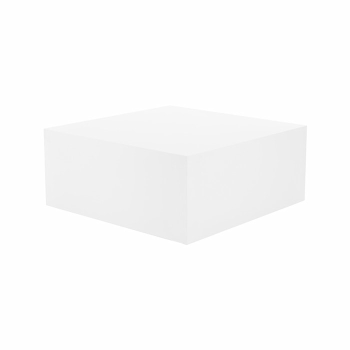 F-CT223-WH Daphne square coffee table in white
