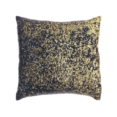 Sev Cushion - Gold + Black  F-CW162-BG