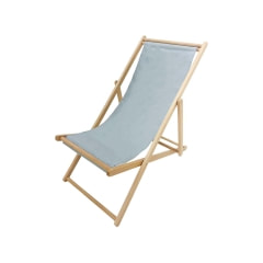 Malibu Deck Chair - Grey F-DC101-GY