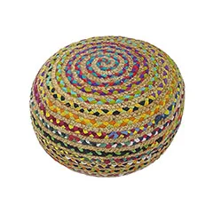 Rangeen Pouffe - Multicoloured ​F-PF102-MC