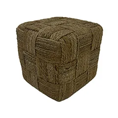 Berber Pouffe - NaturalF-PF123-NT