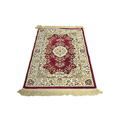 Mahra Prayer Mat - Red + Gold  F-PR119-RG