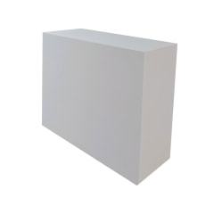 Reception Counter - Type 10 - White  F-RC110-WH