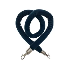 Velvet Rope - Teal / Silver  ​​F-RP111-TL