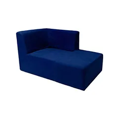 Alden Corner Sofa (L) - Dark Blue F-SC177-DB