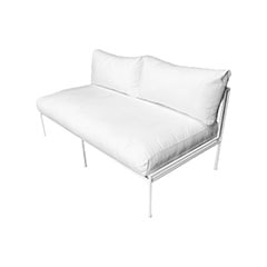 Fusion Double Sofa - White F-SD118-WH