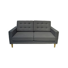Pietro Double Sofa - Grey  ​F-SD140-GY