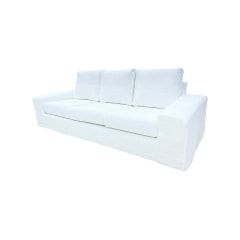 Berlin Sofa - White F-SF110-WH