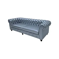 Elton Sofa - Silver F-SF122-SI