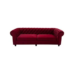Botello Sofa - Dark Red F-SF124-DR