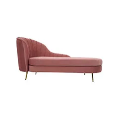 Monroe Chaise - Blush Pink F-SL104-BP