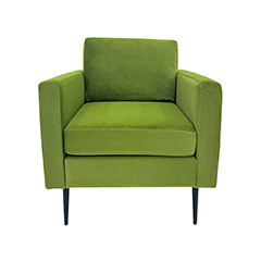 Capri Single Sofa - Olive Green F-SN105-OG