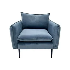 Lusso Single Sofa - Dark Grey F-SN130-DG