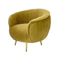 Charley Single Sofa - Gold

F-SN134-CG