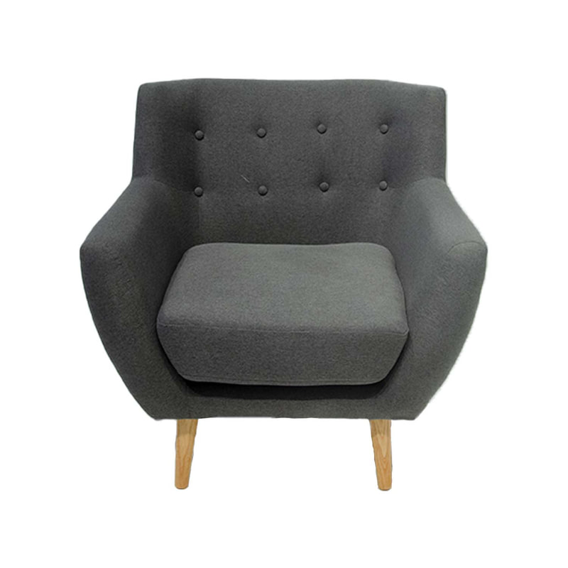 Zanbury Single Sofa - Grey F-SN152-GY