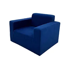 Alden Single Sofa - Dark Blue F-SN176-DB