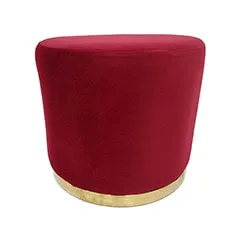 Mayfair Stool - Dark Red F-ST102-DR
