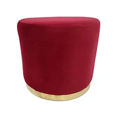 Mayfair Stool - Dark Red F-ST102-DR