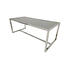 Enzo Table - Silver  F-TA106-SI