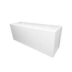 Saga Table - White  F-TA108-WH