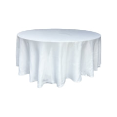 6ft Round Table Cover - Type 2 - White  F-TX202-WH