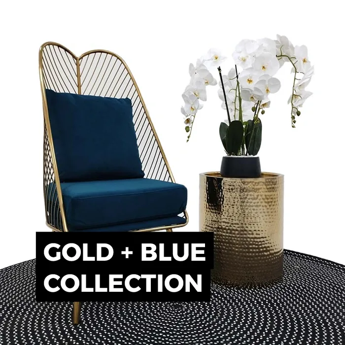 Gold + Blue Collection