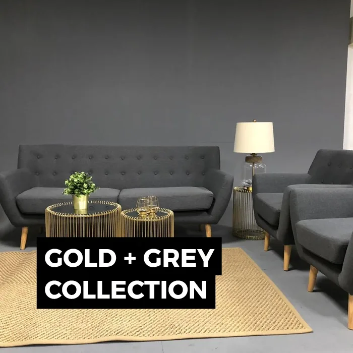 Gold + Grey Collection