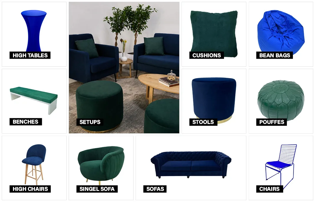Evolution Furniture UAE - furniture rental uae and saudi arabia