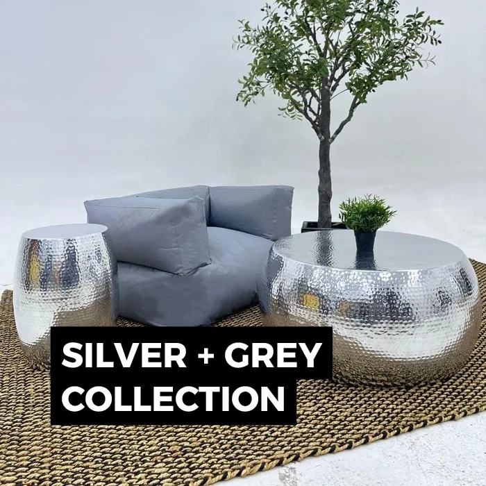 Silver + Grey Collection