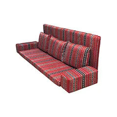 Arabic Seating Set - Type 2 - Red ​F-AK382-RE
