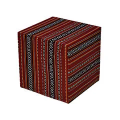 Arabic Seating -  Armrest - Dark Red F-AS132-DR