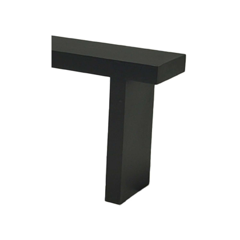 F-BN101-GL Milan bench with lime green seat pad and base in white paint finish