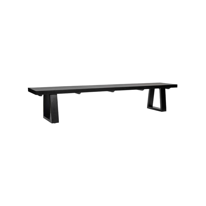F-BN101-GL Milan bench with lime green seat pad and base in white paint finish