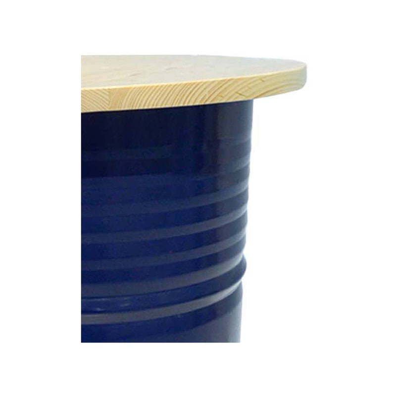 F-OL101-YL Oil drum in yellow paint finish