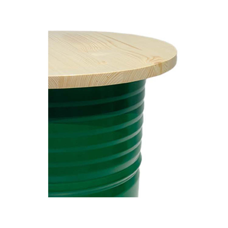 F-OL101-YL Oil drum in yellow paint finish