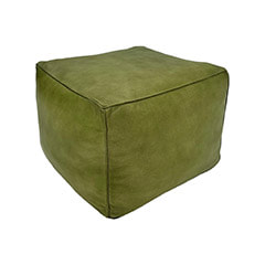 Cobham Pouffe - Olive Green F-PF109-OG