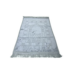 Sundus Prayer Mat - Silver Grey F-PR112-SI