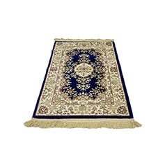 Reem Prayer Mat - Black + Gold F-PR121-BG