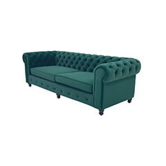 Botello Sofa - Emerald Green  ​F-SF124-EG