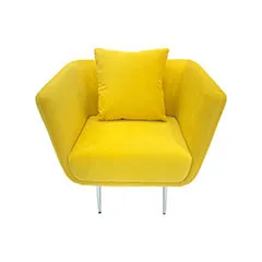 Rio Single Sofa - Yellow F-SN107-YL