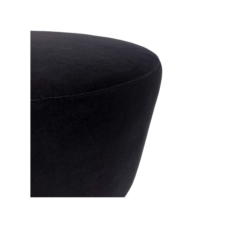 P-ST803-TQ Toadstool seat painted in turquoise shades
