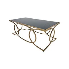 Tora Coffee Table - Gold F-CT186-CG