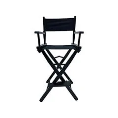Kubrick Directors High Chair - Black F-DR104-BL