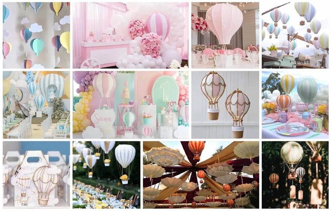 Hot Air Balloons Theme Ideas