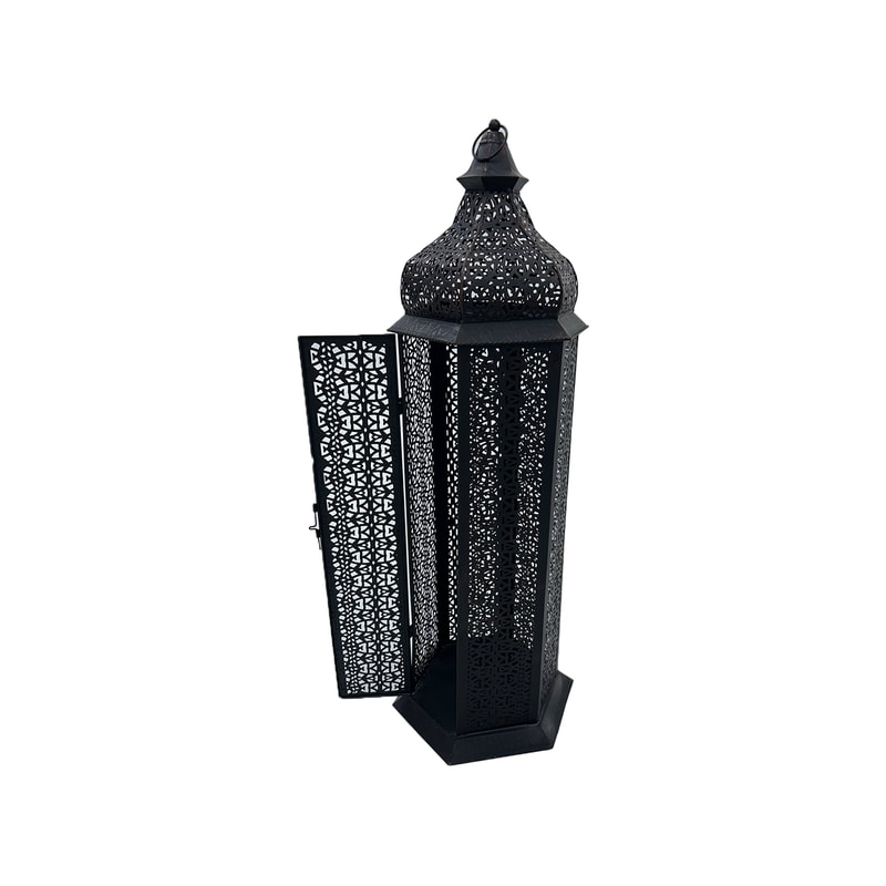 P-AL106-GD 85cm high gold Arabic lantern