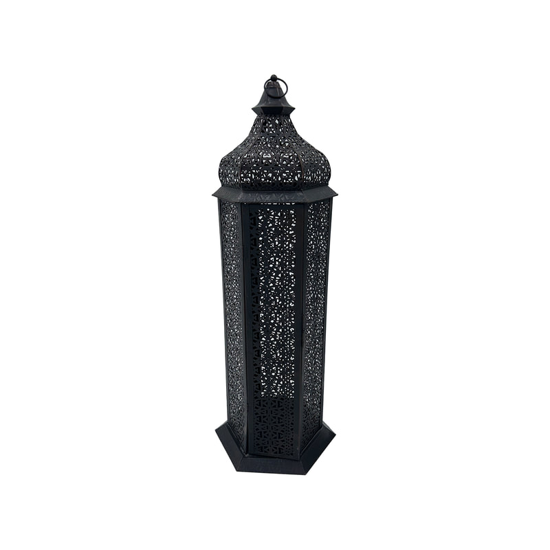 P-AL106-GD 85cm high gold Arabic lantern